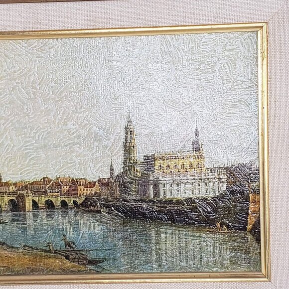 Rudolf Lesch Fine Arts Giovanni Antonio Canal Canaletto Dresden Views Print Fram - Picture 2 of 8